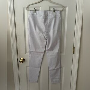Venus Slim Leg Pants Faux Pocket Stretch Pull-On Pants size L